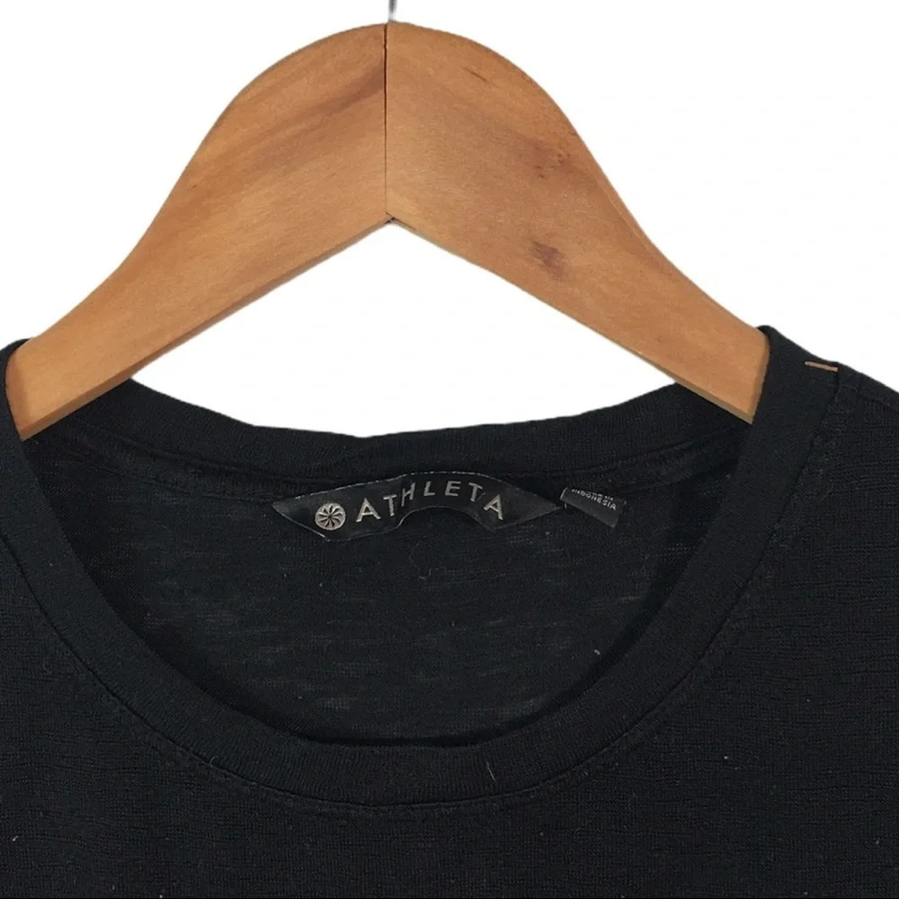 WS532 Athleta sleeveless Split Sides Gym Top XS - Picture 3 of 3